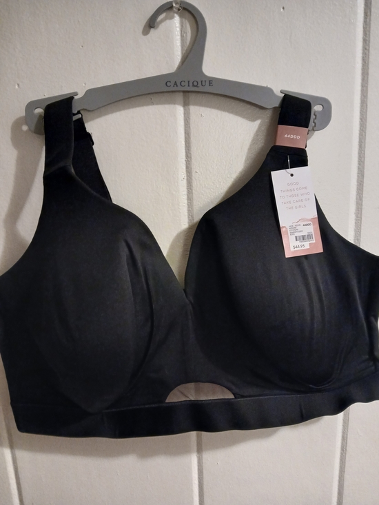 Cacique Other - Cacique Black Full-Coverage Seamless Bra